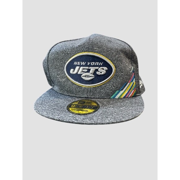 New Era NFL 100 Years New York Jets Crucial Catch Hat Cap 59FIFTY NEW - Picture 1 of 6